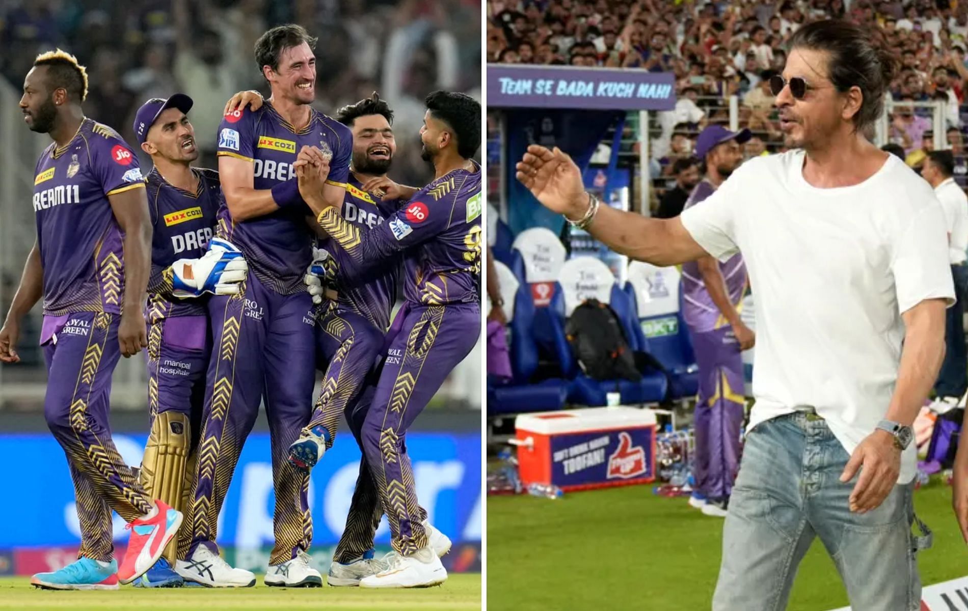 KKR will take on SRH in IPL 2024 final on Sunday. (Pics: BCCI)
