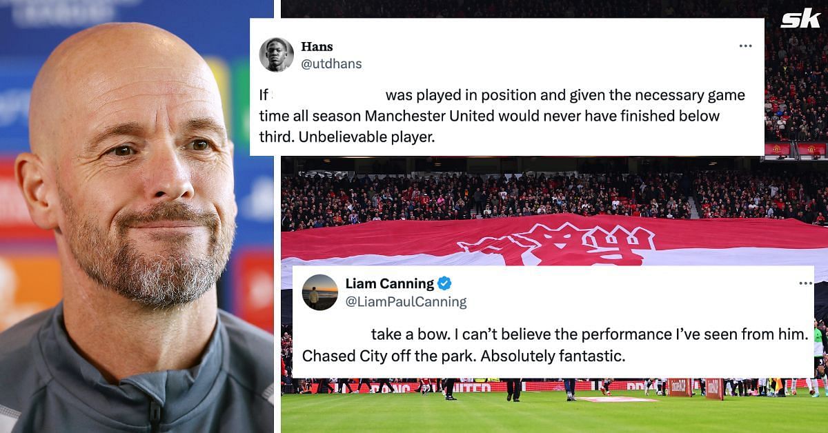 Fans praised Sofyan Amrabat on X 
