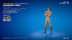 How to get Dagobah Luke skin and Yoda in Fortnite