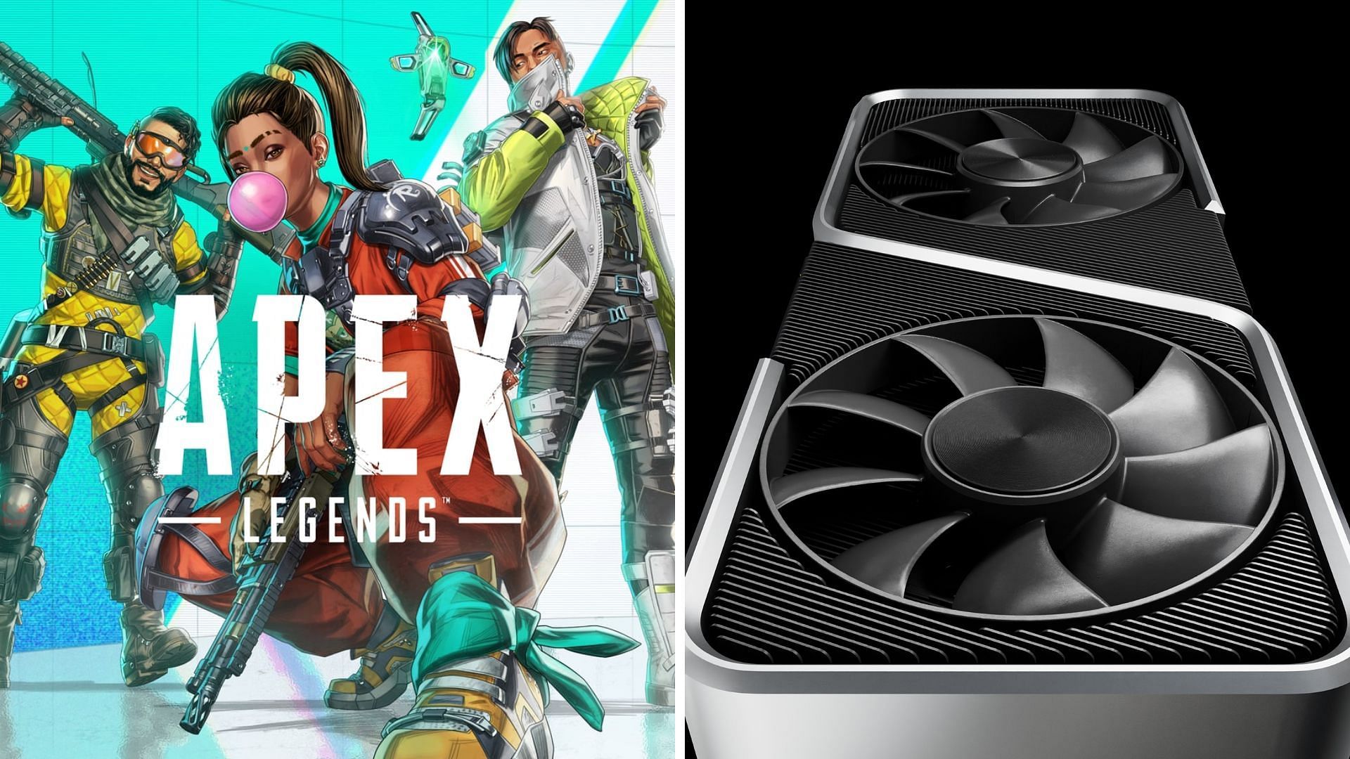 The Nvidia RTX 3060 and 3060 Ti are powerful GPUs for playing Apex Legends (Image via EA and Nvidia)