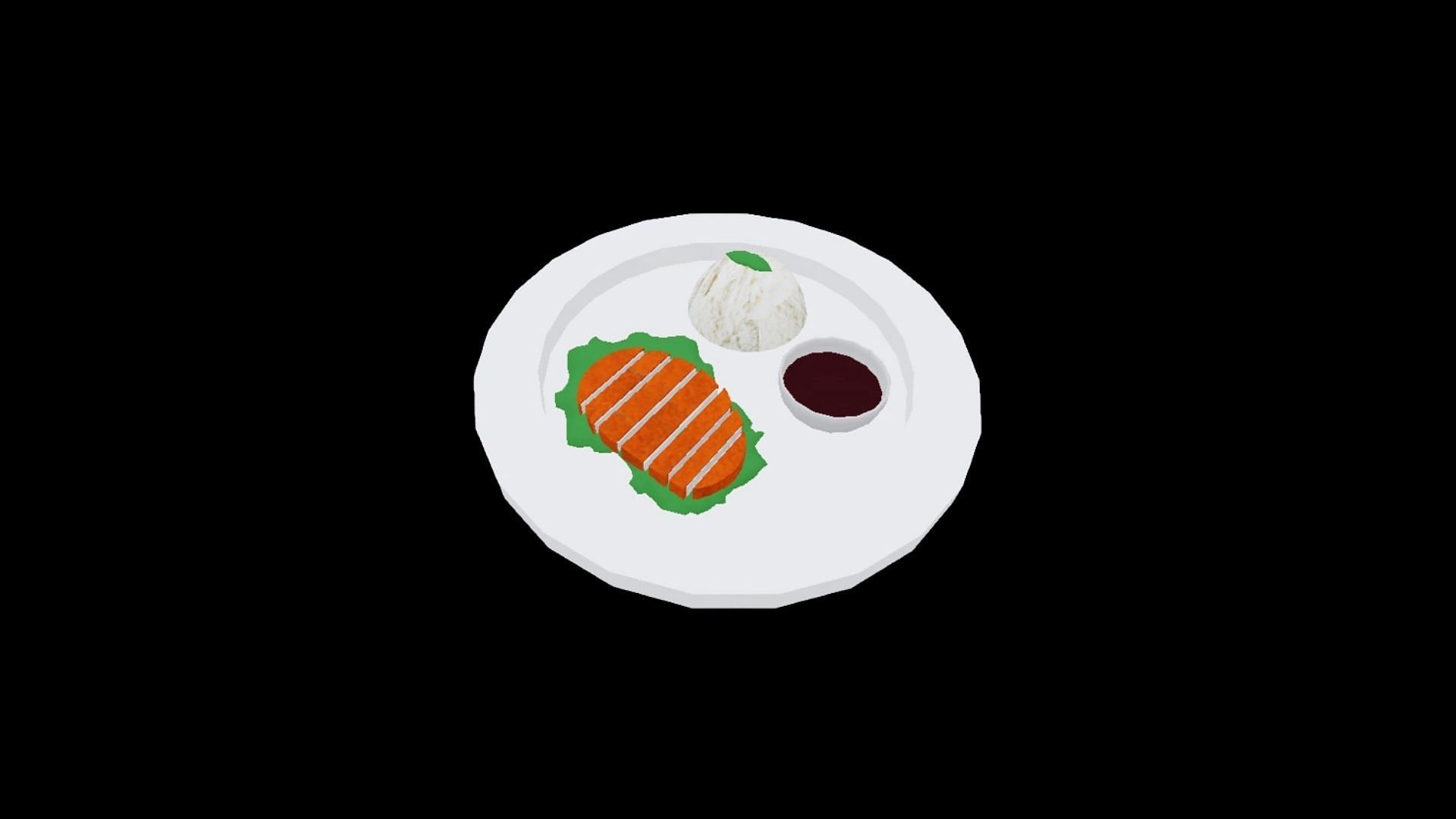 The Chicken Katsu is a sought-after dish in the game (Image via Roblox || Restaurant Tycoon 2 Fandom)