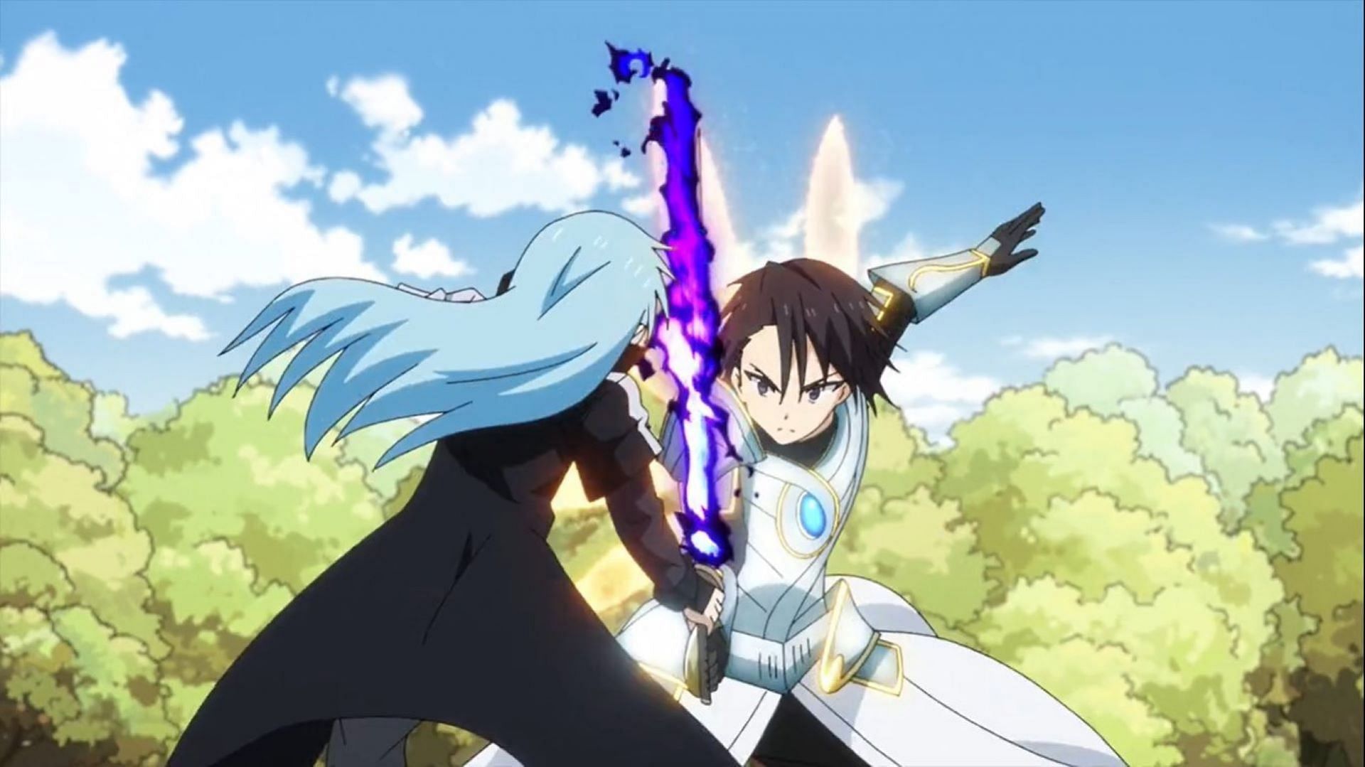 Rimuru vs. Hinata in the episode (Image via 8Bit)