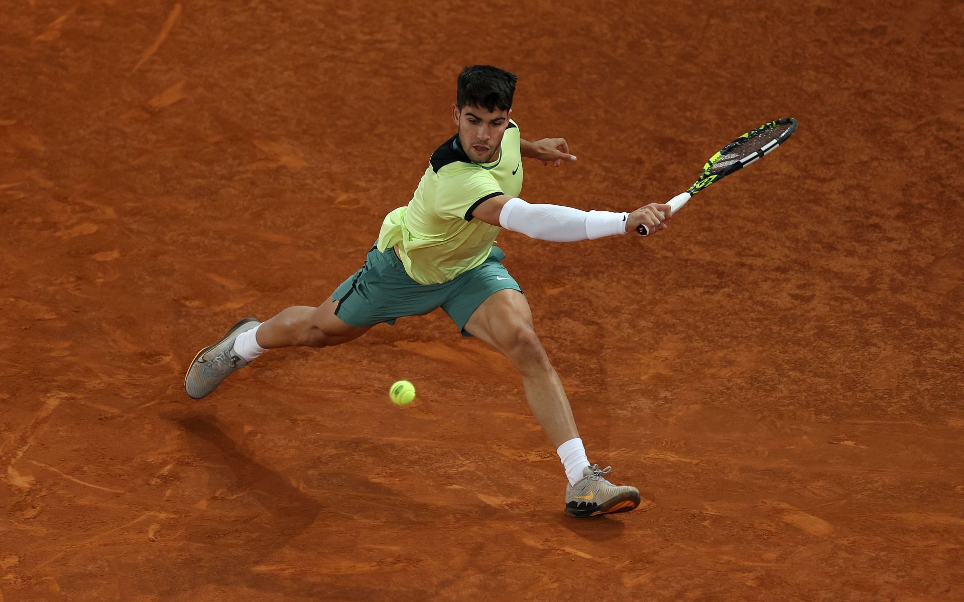 Carlos Alcaraz at Mutua Madrid Open 2024