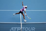 Christopher Eubanks at the 2024 Miami Open