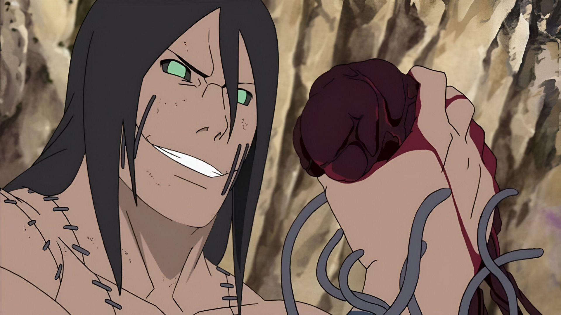 Kakuzu as seen in the anime (Image via Studio Pierrot)