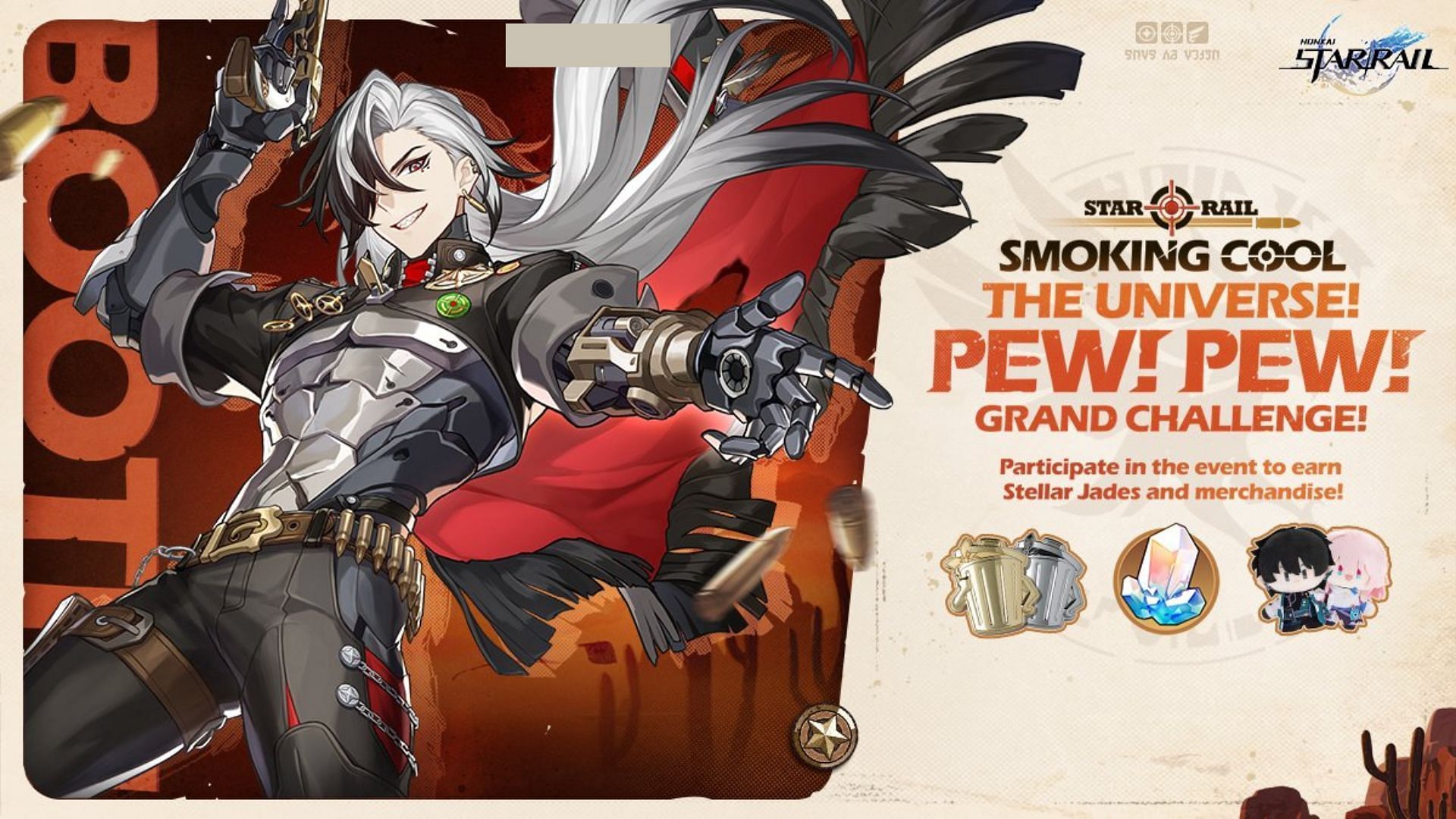 Honkai Star Rail Smoking Cool - The Universe! Pew! Pew! web event guide (Image via HoYoverse)