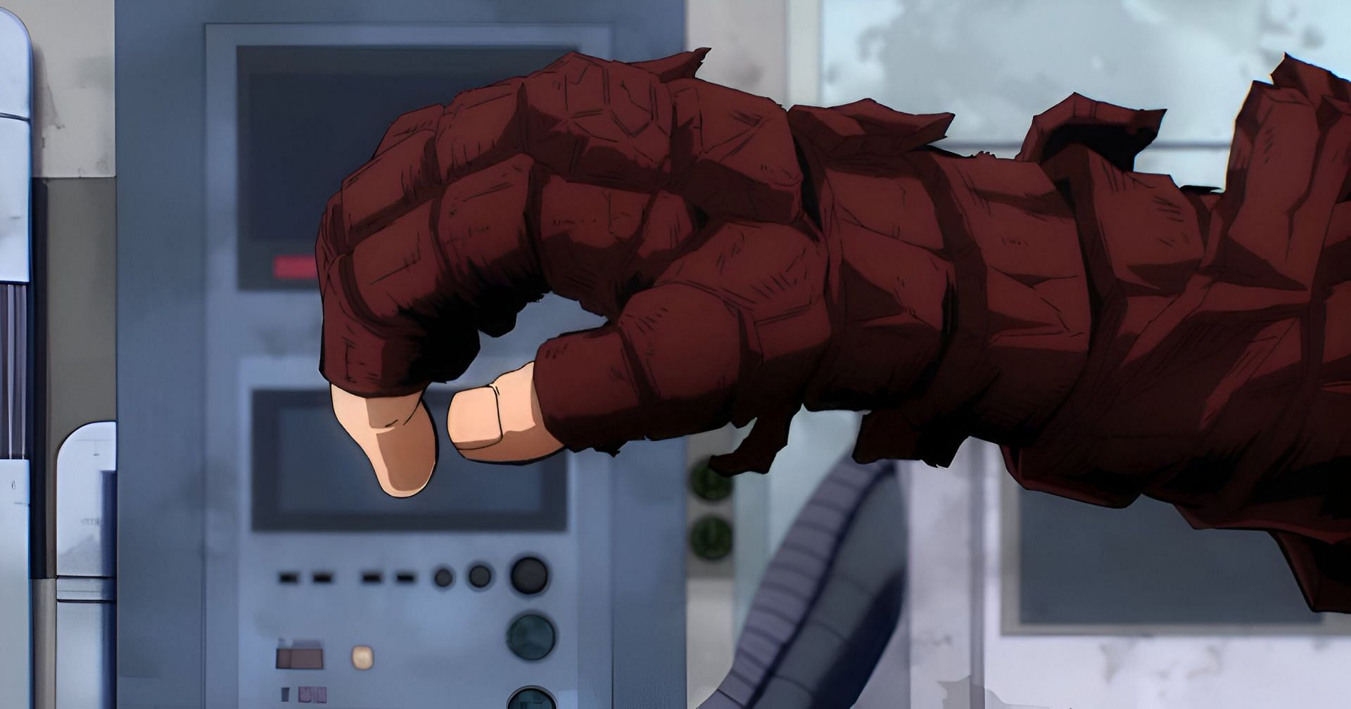 Midoriya&#039;s Mid-Gauntlets as seen in the episode (Image via Bones)