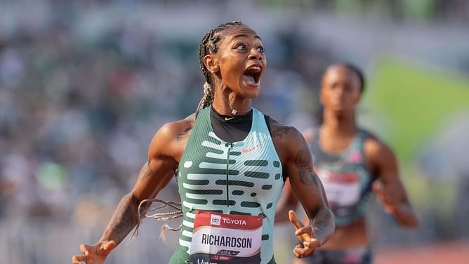 "I was nervous but used it as motivation"- Sha'Carri Richardson opens up after dominating her 100m season debut at the Prefontaine Classic 2024
