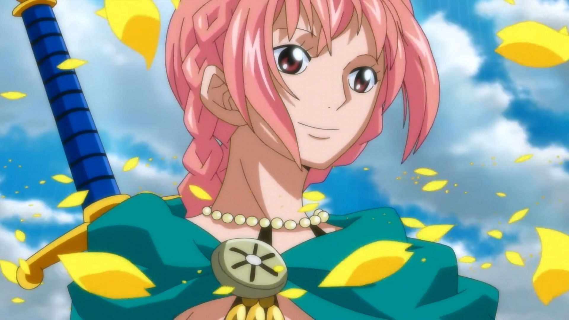 Rebecca as seen in the anime series (Image via Toei Animation)