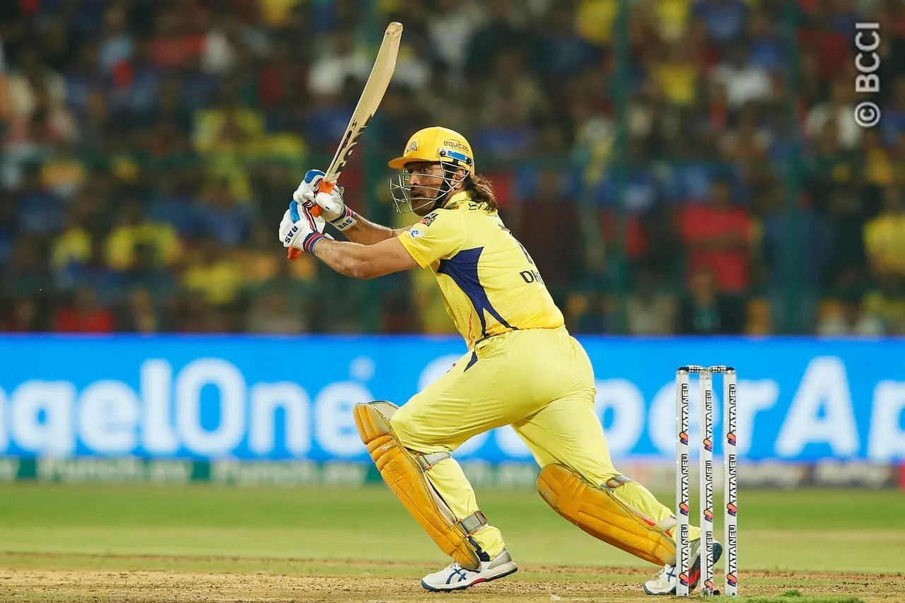 MS Dhoni hit the biggest six of IPL 2024 (Image: IPLT20.com/BCCI)