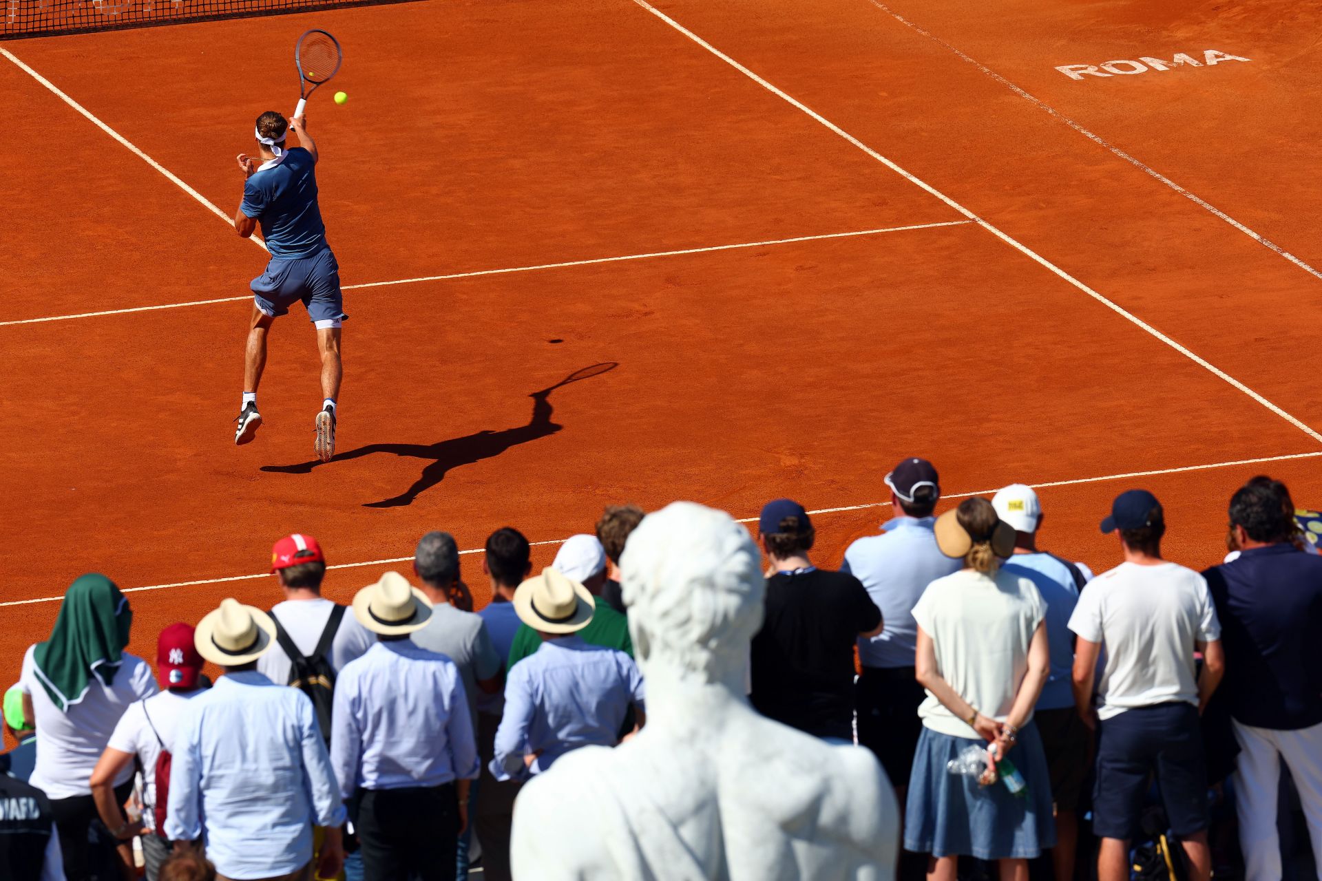 Zverev at the Internazionali BNL D'Italia 2024 - Day Five