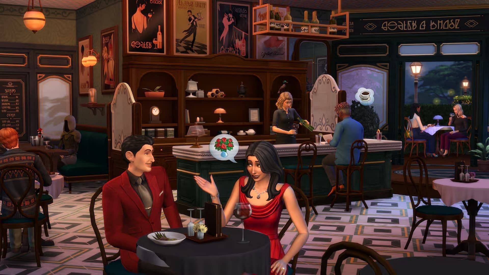 The Cozy Bistro kit (Image via Electronic Arts)