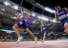 In Pictures: Josh Kerr prepares for highly anticipated clash against arch-rival Jakob Ingebrigtsen ahead of Prefontaine Classic 2024