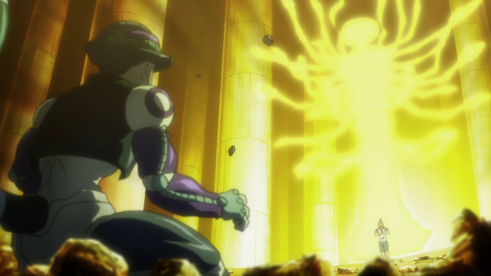 The Chimera Ant arc is home to one of Hunter x Hunter&#039;s best and most beloved fights (Image via Madhouse)