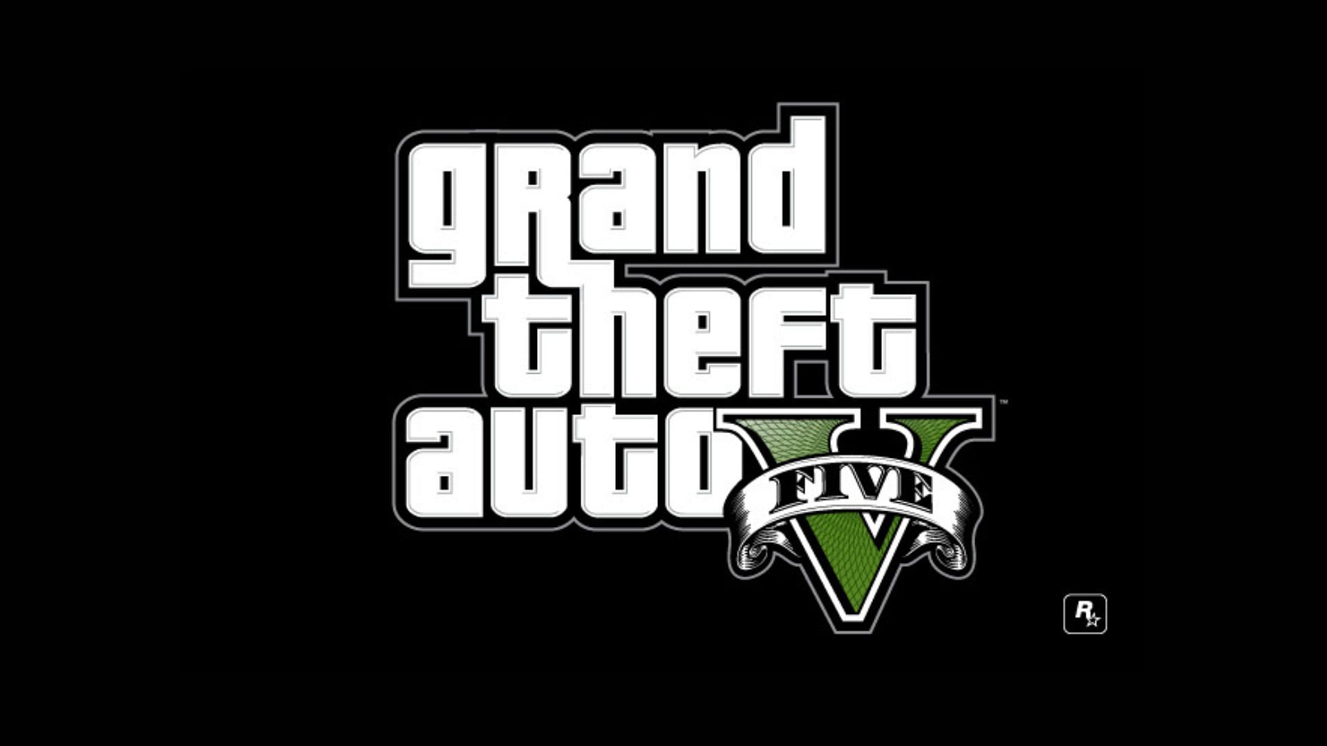 An official logo image of Grand Theft Auto V by Rockstar Games (Image via Rockstar Games)