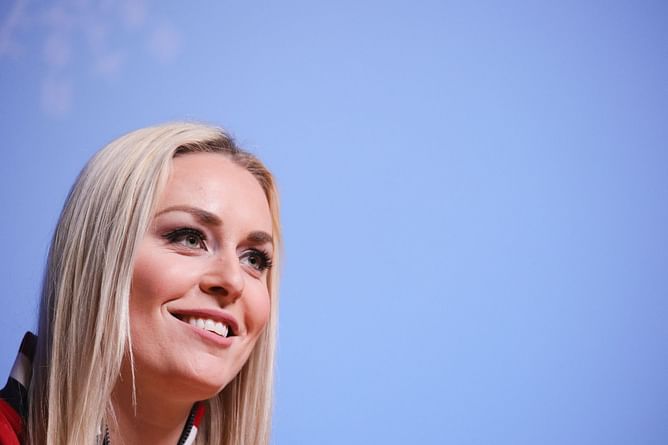 WATCH: Lindsey Vonn does weight training weeks after undergoing knee replacement surgery
