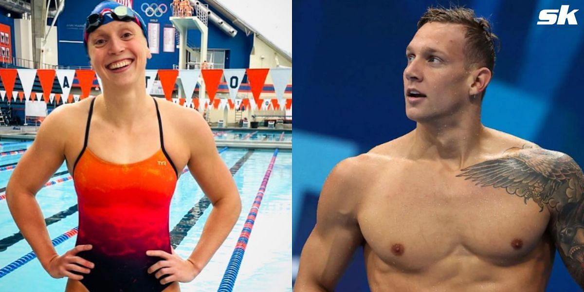 Katie Ledecky and Caeleb Dressel has secured seven gold medals at the Olympic Games. 