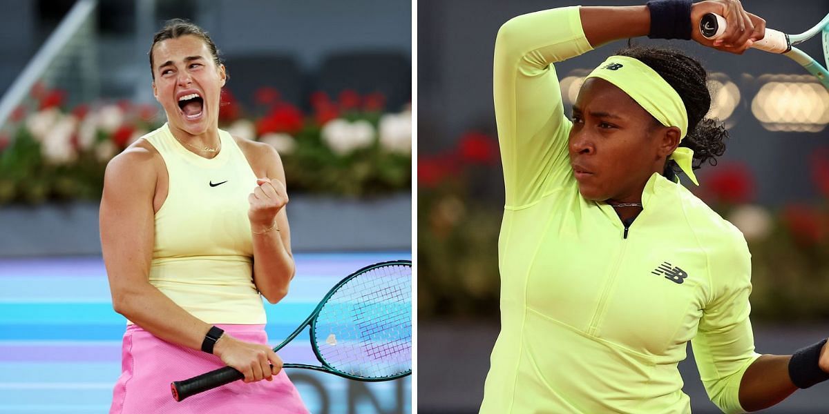 Aryna Sabalenka &amp; Coco Gauff on tour