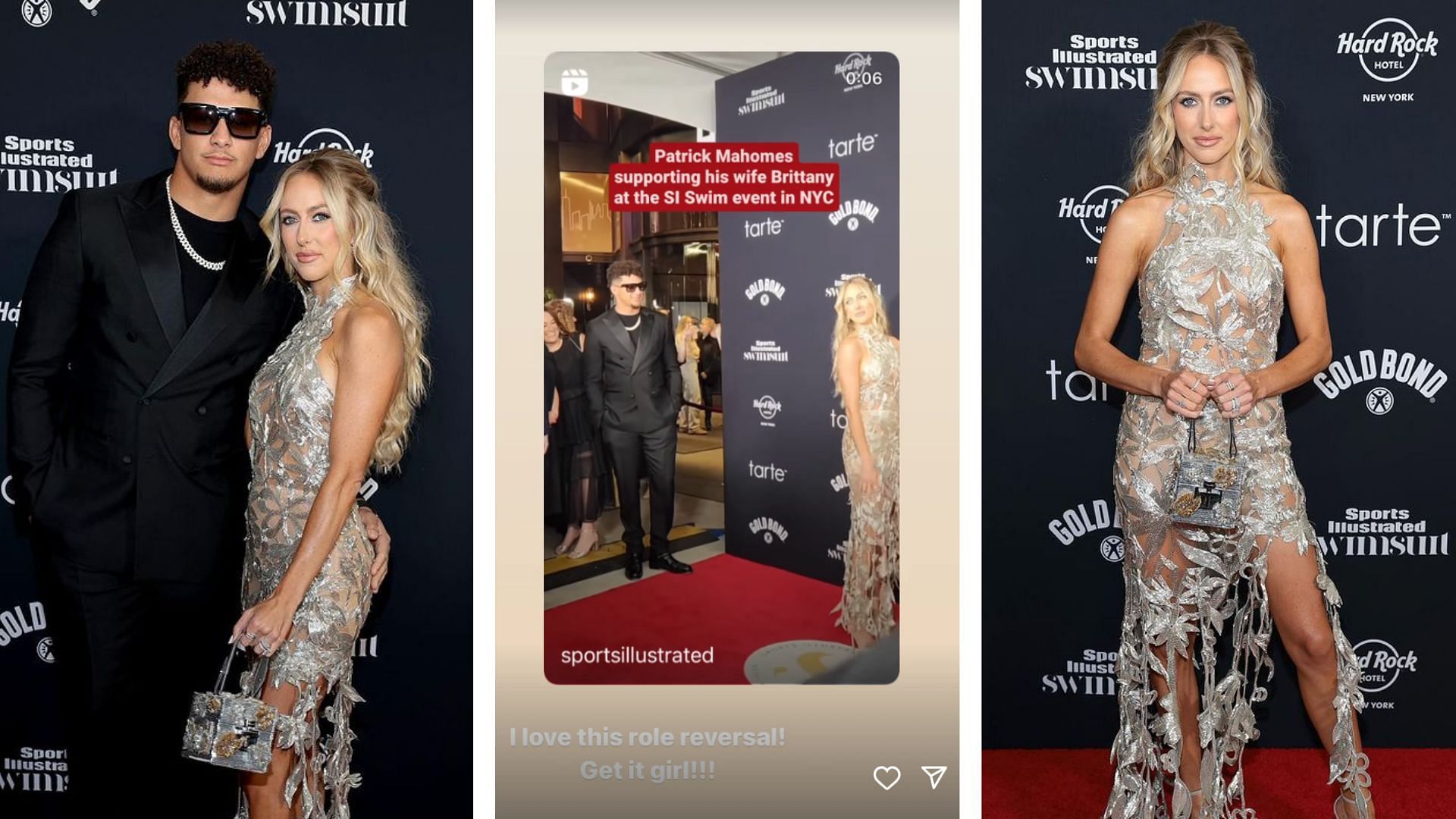 Patrick Mahomes turns cheerleader as wife Brittany steps into spotlight for SI Swimsuit