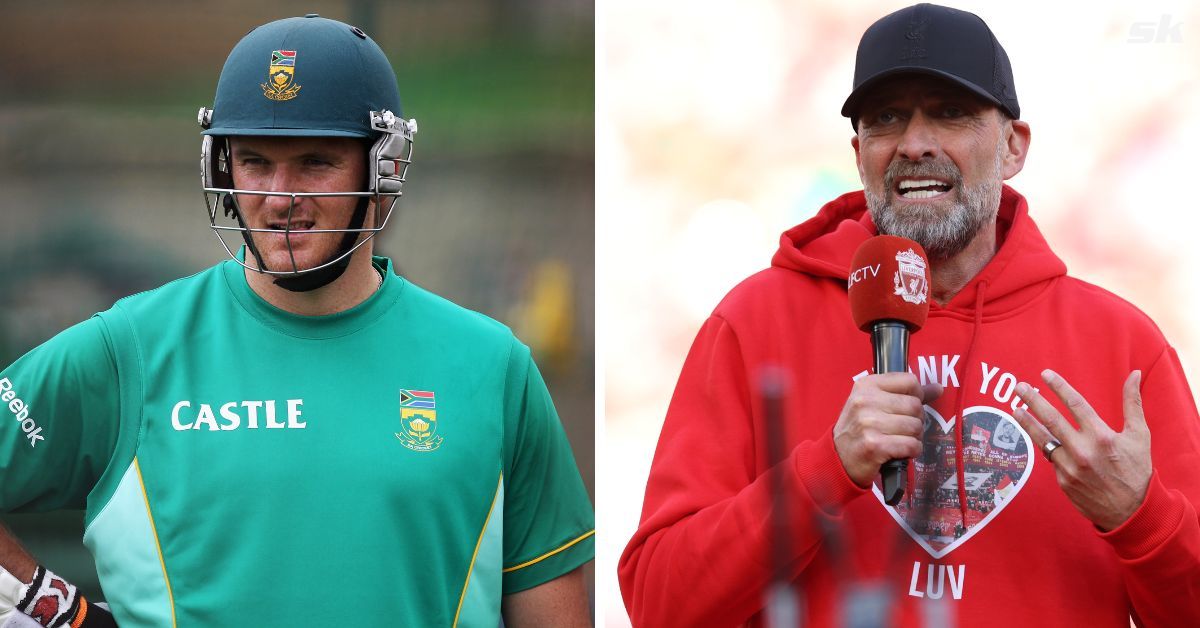 Graeme Smith (left) and Jurgen Klopp