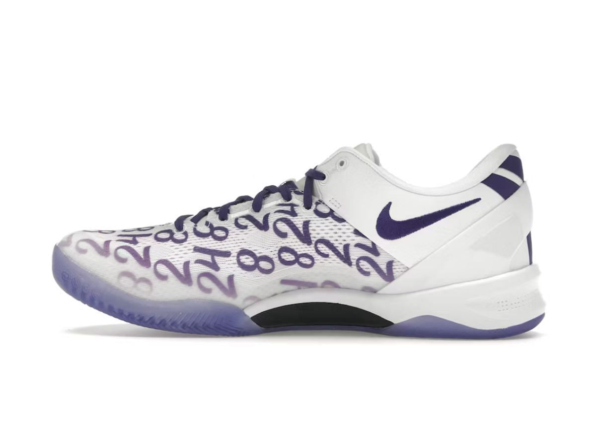 The Nike Kobe 8 Protro Court Purple (Image via StockX )