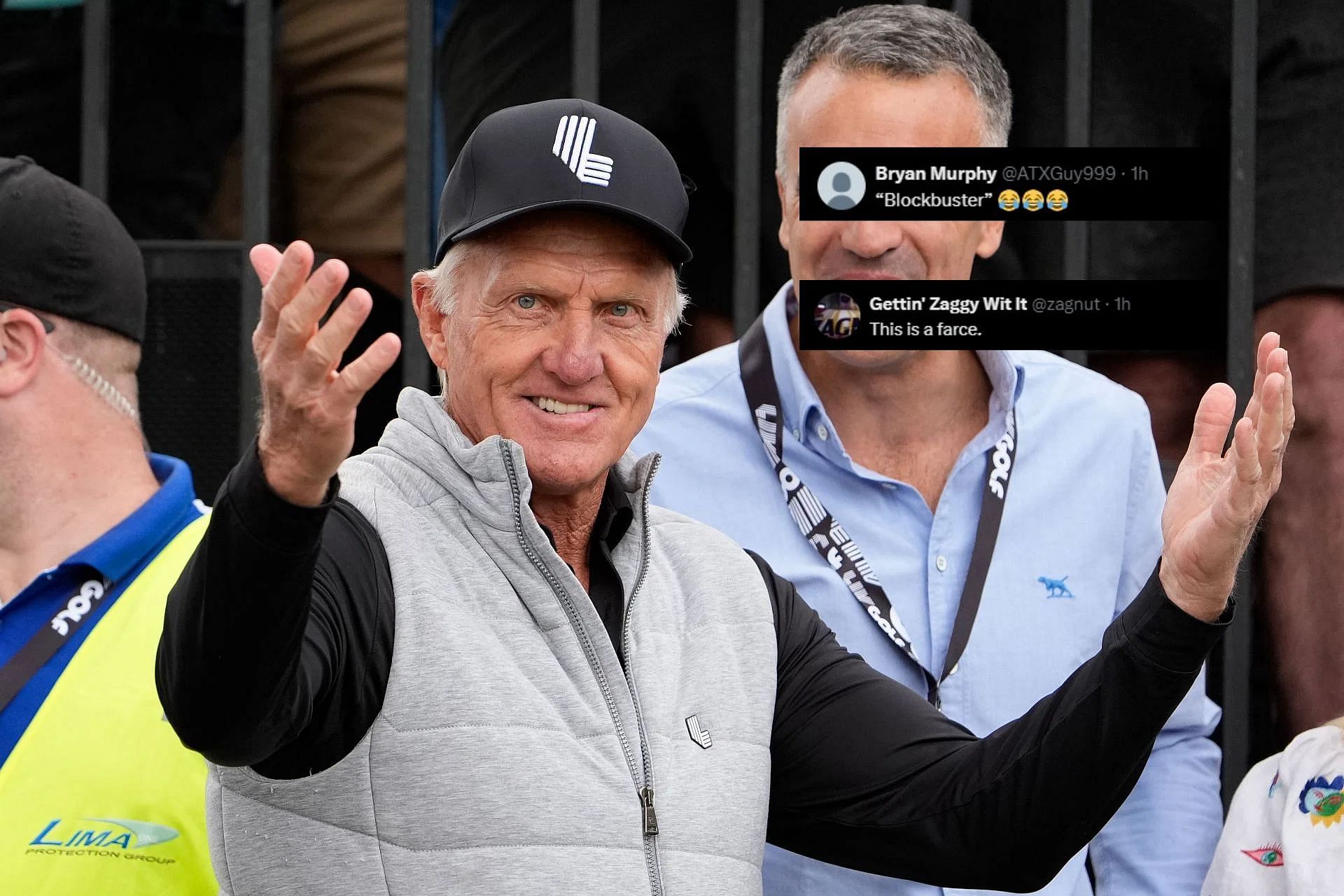 LIV Golf Commissioner and CEO Greg Norman (Image via Getty).