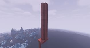 How tall does a mob grinder need to be in Minecraft?