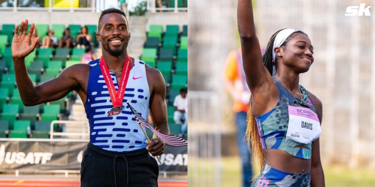 Kenny Bednarek and Tamari Davis will compete at the 2024 Doha Diamond League in Qatar.  