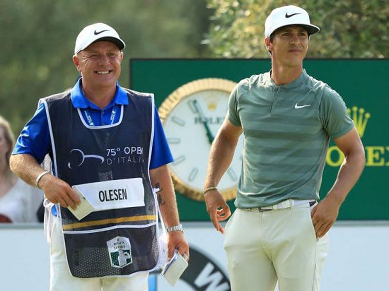 Thorbjorn Olesen caddie