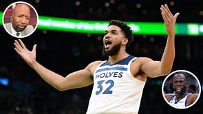 "Your middle name is flagrant" - Draymond Green catches strays from Kenny Smith amid debate on Karl-Anthony Towns' foul