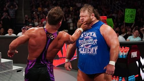 Chad Gable slaps Otis on WWE RAW