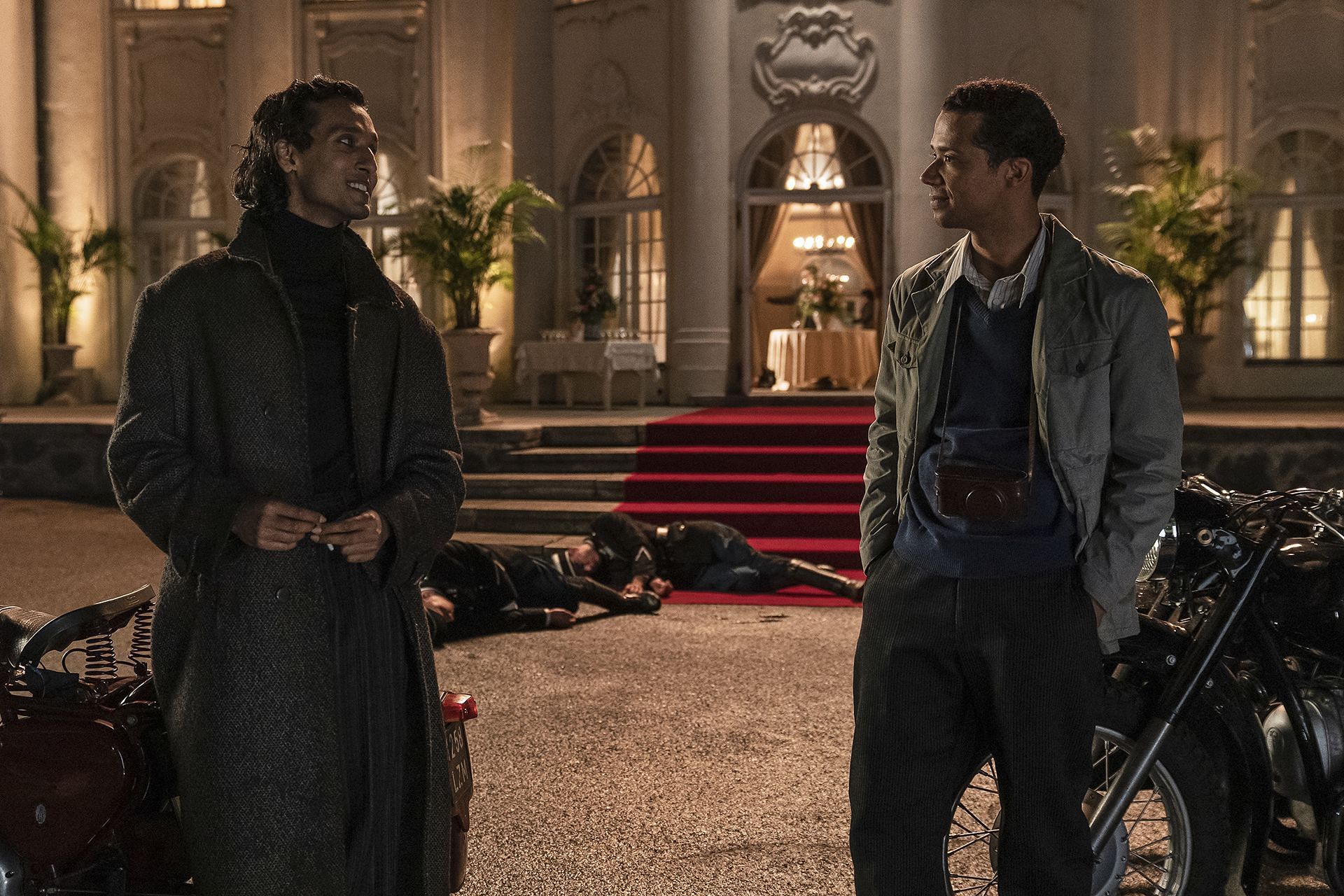 A still from the show starring Jacob Anderson and Assad Zaman (Image via Twitter/@Anne Rice&#039;s Interview with the Vampire)