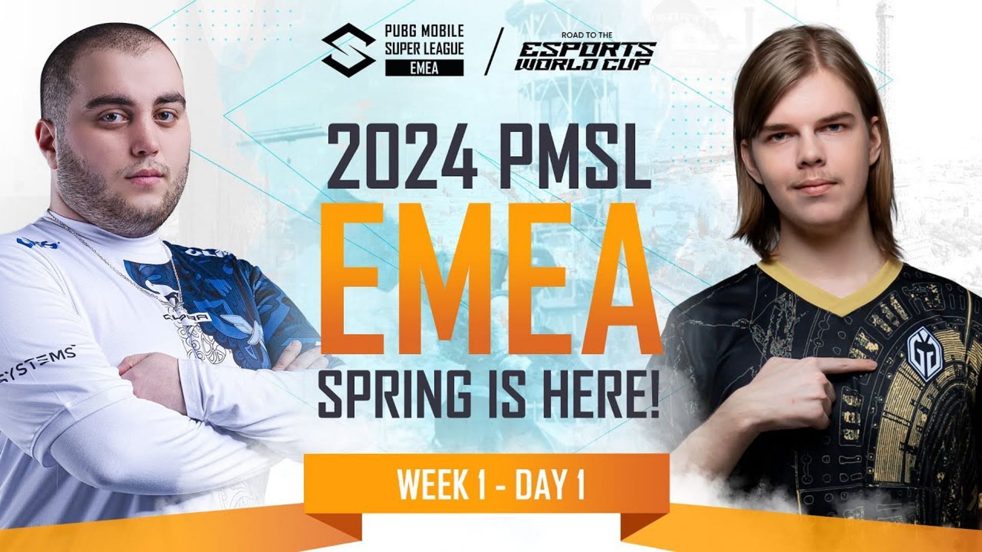 PMSL 2024 EMEA Spring starts on May 15 (Image via PUBG Mobile)