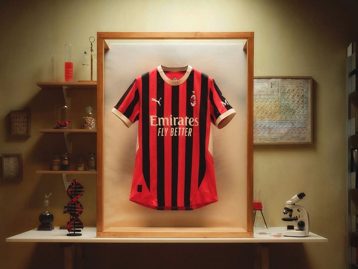 Puma x AC Milan launches Home kit for 24/25 season