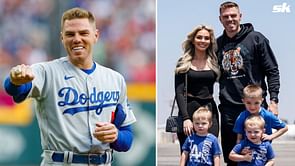 "Covered in banana fritter mix" - Freddie Freeman's wife Chelsea captures sons Brandon and Maximus' adorable culinary chaos
