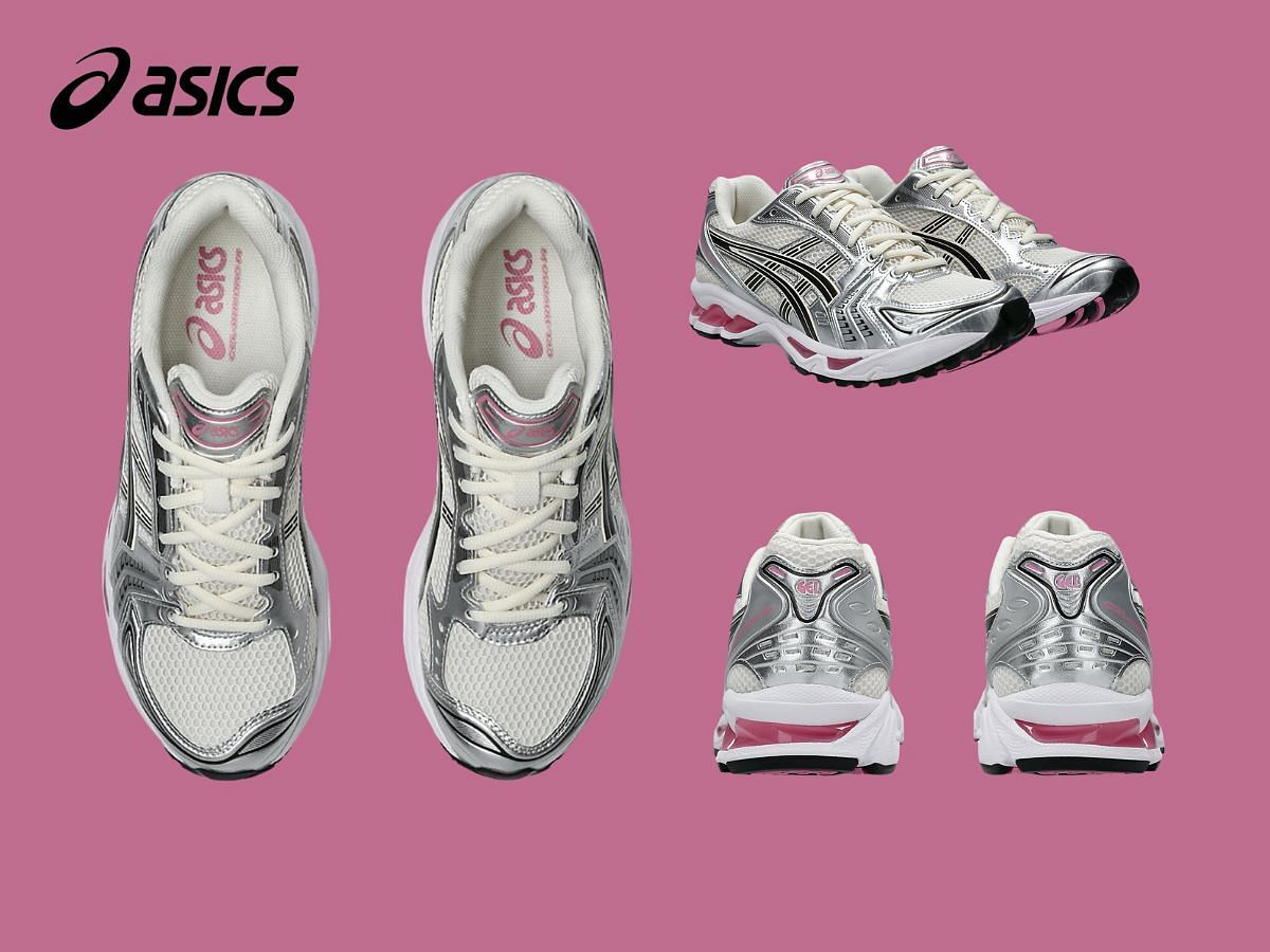 ASICS Gel-Kayano 14 &ldquo;Cream/Sweet Pink&rdquo; sneakers