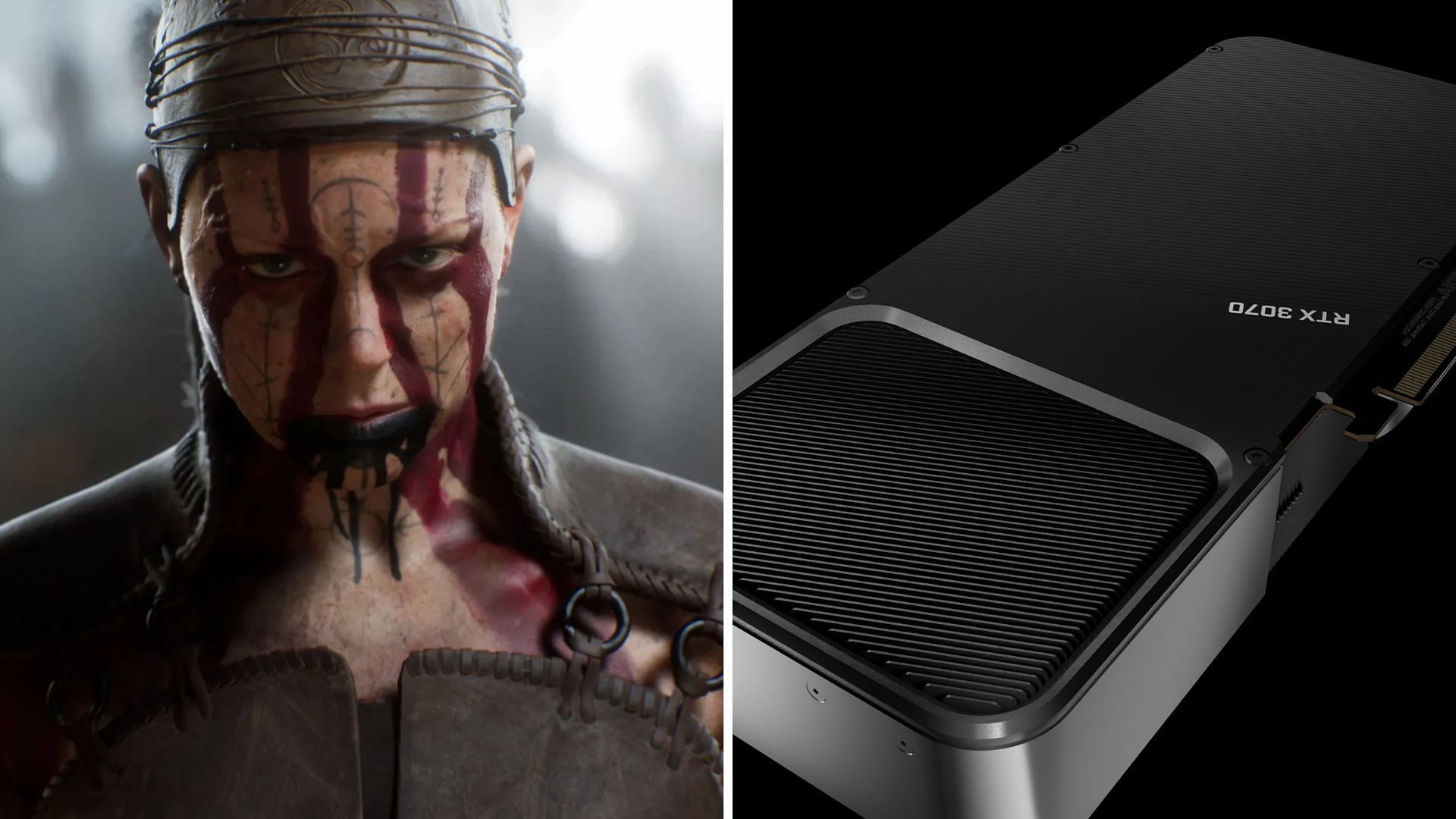 The RTX 3070 and RTX 3070 Ti can play Senua