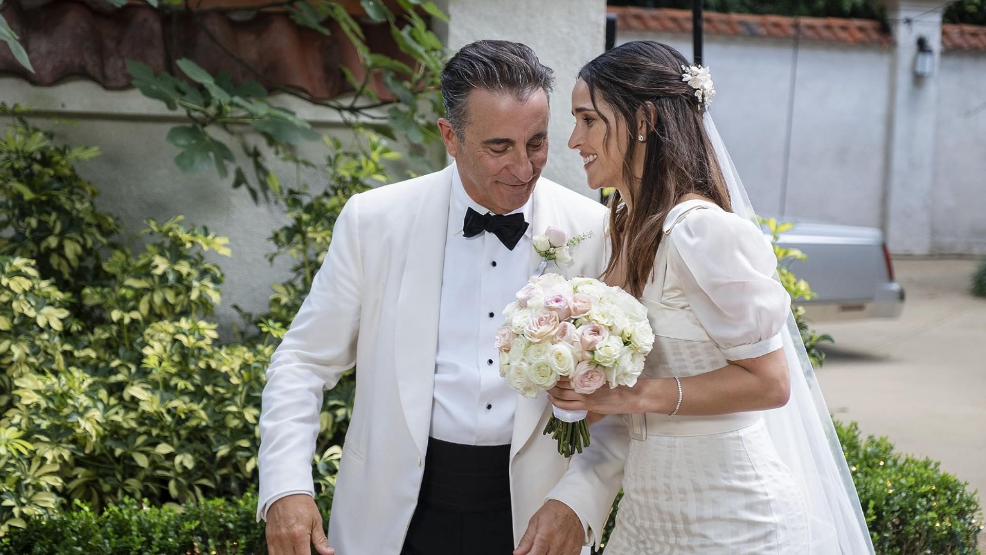 Like Lana in Mother of the Bride, Andy Garc&iacute;a&#039;s character also doesn&#039;t see eye-to-eye with his daughter about the wedding plans (Image via Warner Bros Pictures)