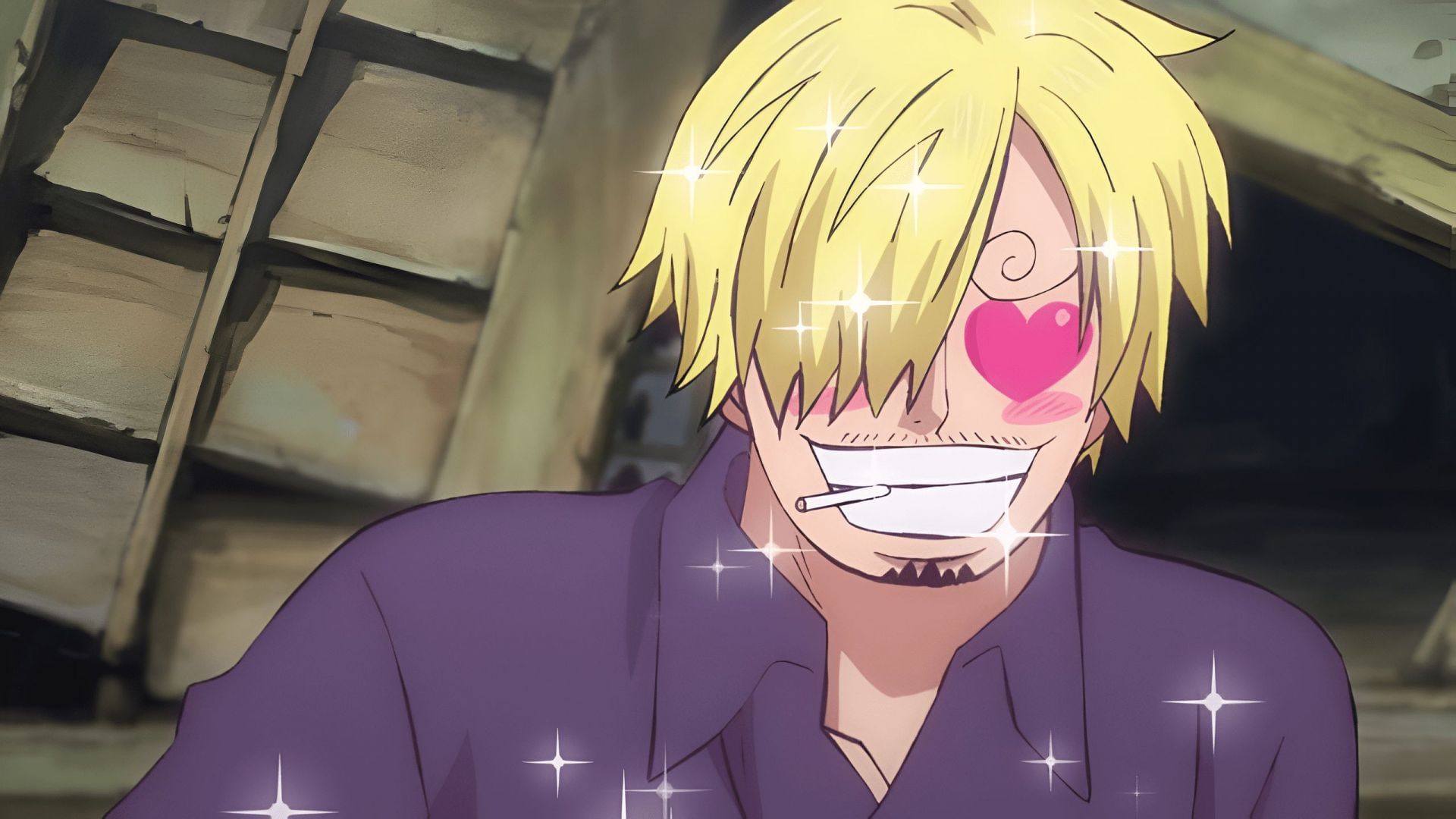 Sanji as seen in the anime (Image via Toei Animation)