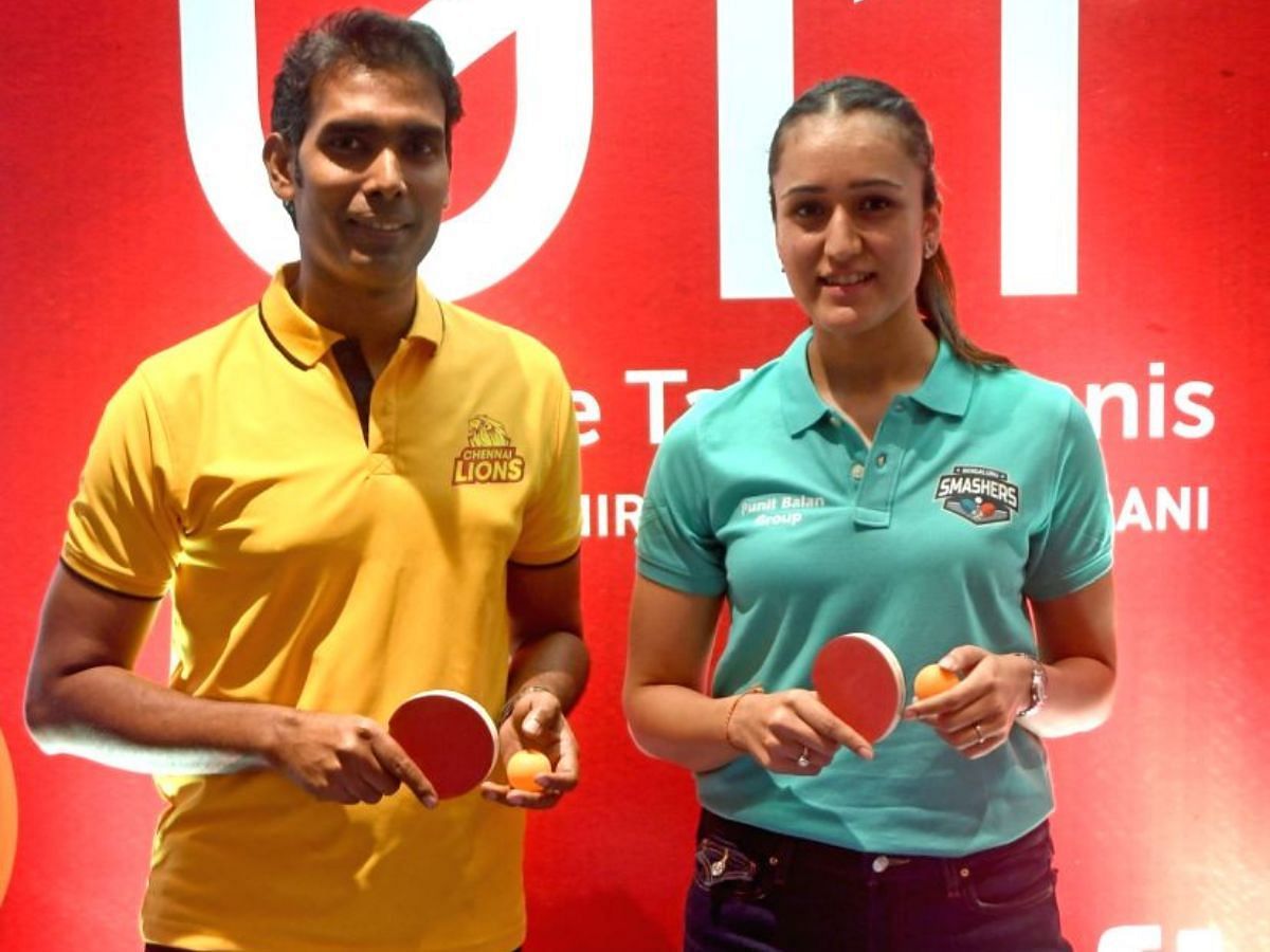 Sharath Kamal and Manika Batra Paris Olympics 