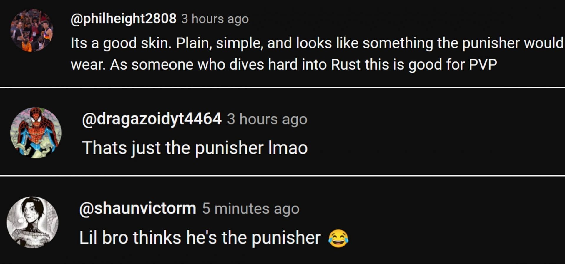 Some thought it was pretty similar to the famous logo of The Punisher (Image via YouTube)