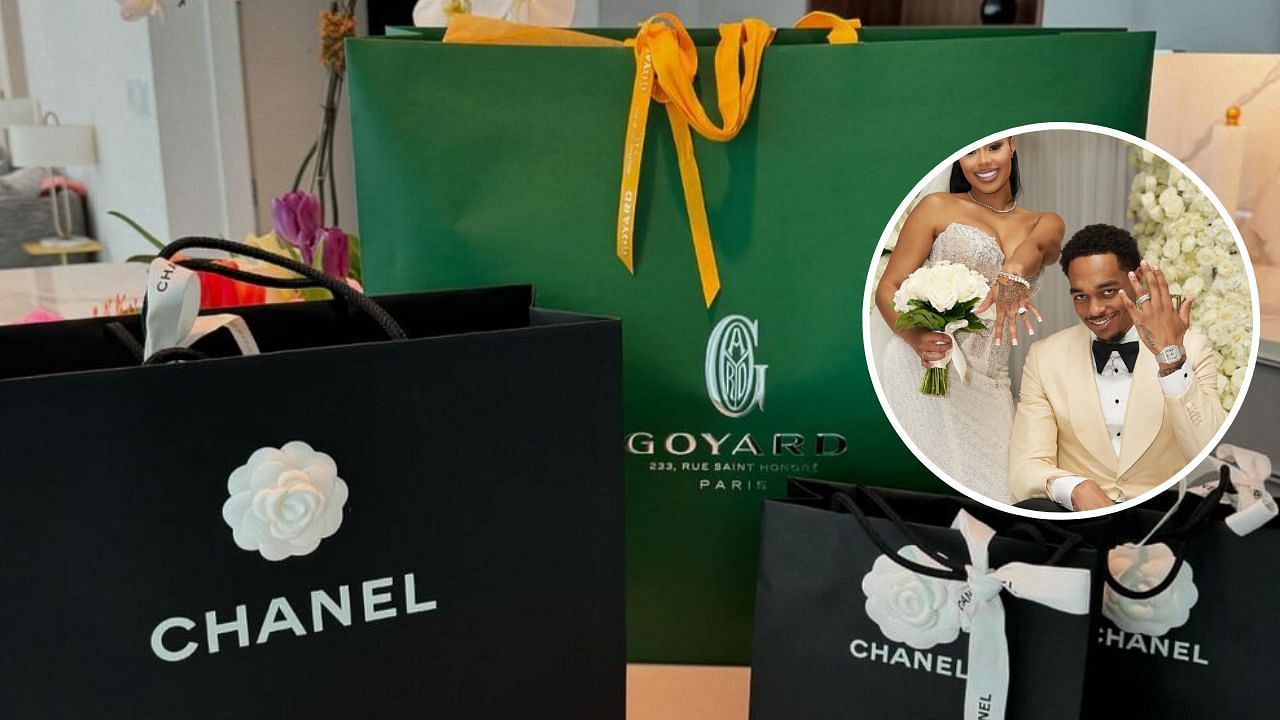 PJ Washington presents wife Alisa Chanel with extravagant $12,400 Bvlgari watch &amp; Chanel accessories on Mother