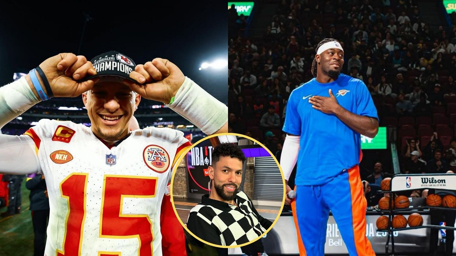 Lu Dort gets praised by Patrick Mahomes and Austin Rivers