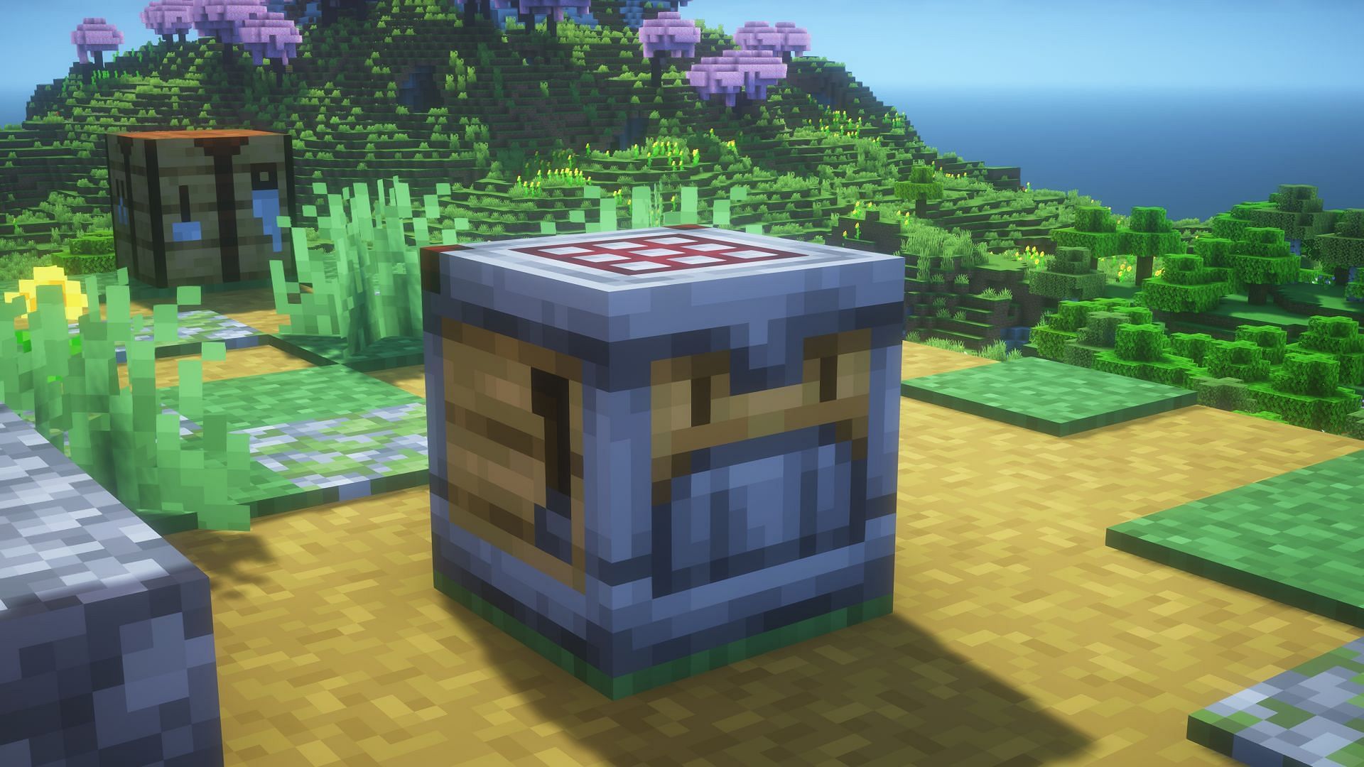 A crafter block (Image via Mojang)