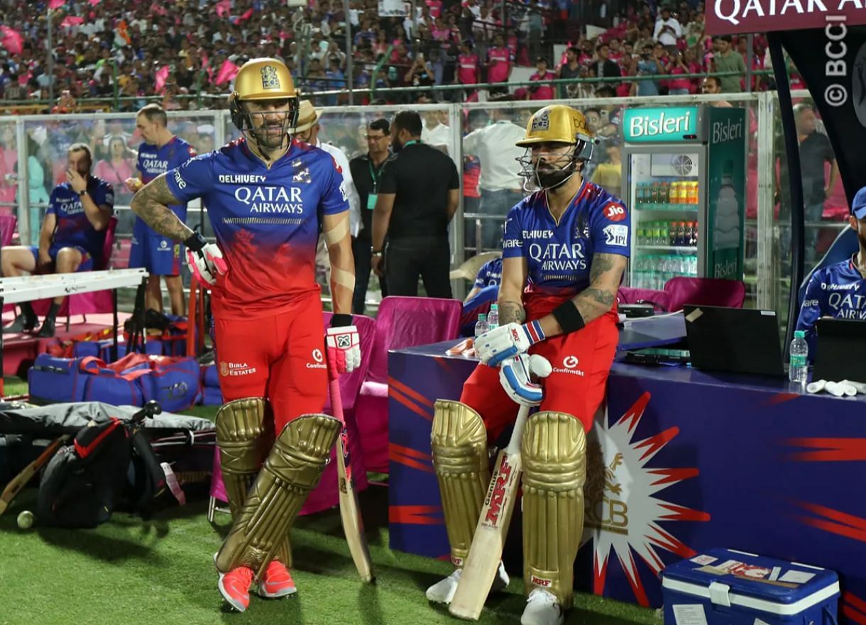 RCB will face RR in IPL 2024 Eliminator [Image credit: IPLT20/BCCI]