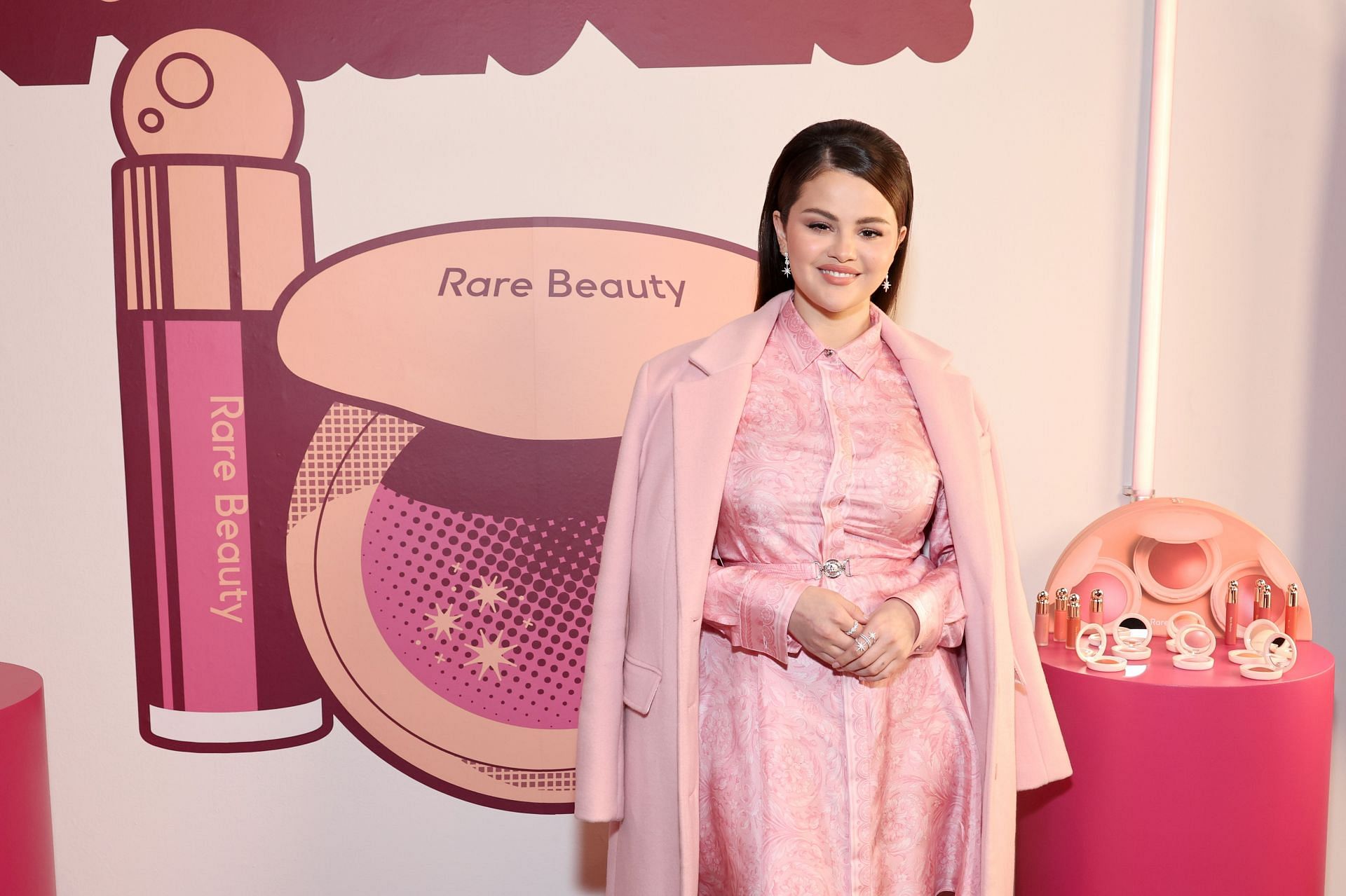 Selena Gomez Celebrates The Launch Of Rare Beauty