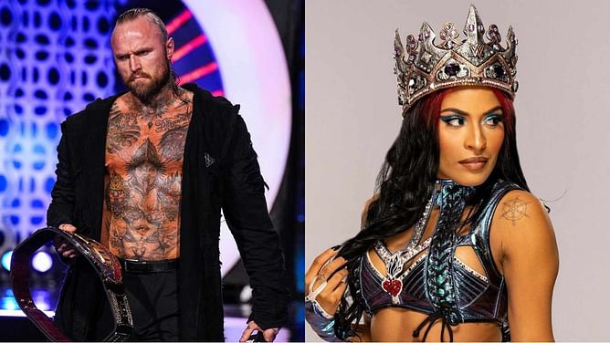 Zelina Vega reacts after Malakai Black suffers first AEW singles loss in 31 months
