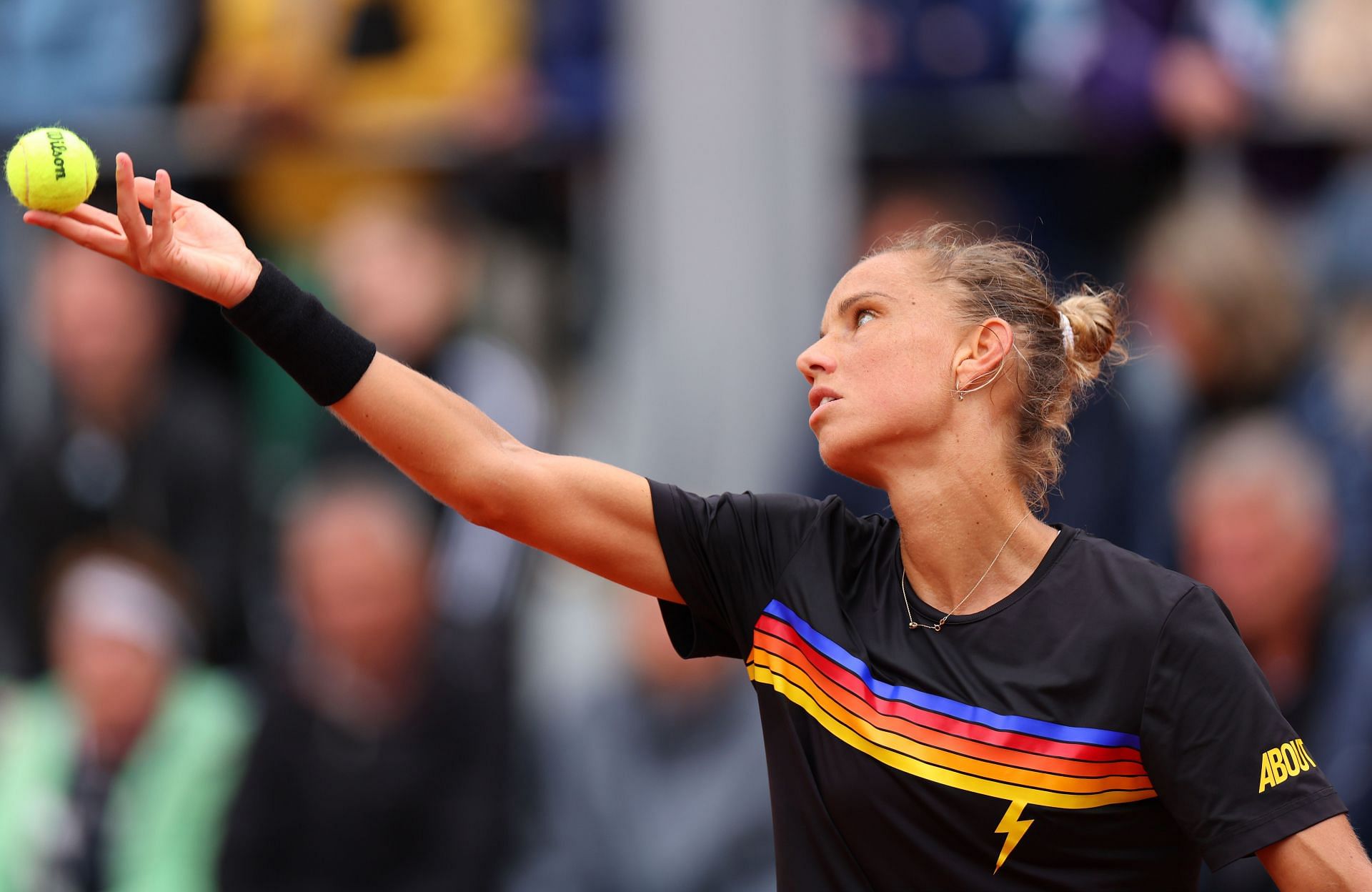 Arantxa Rus at the 2024 French Open.