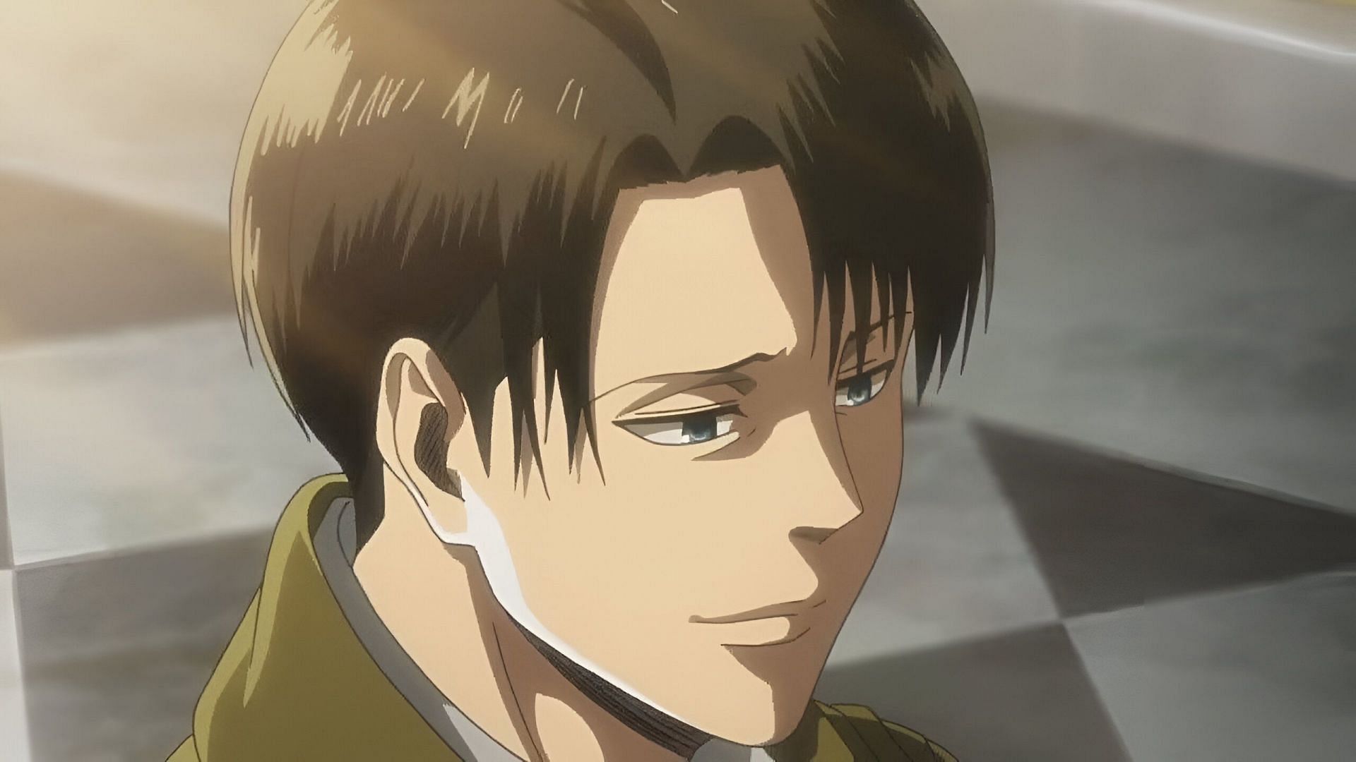 Levi as seen in the anime (Image via Wit Studio)