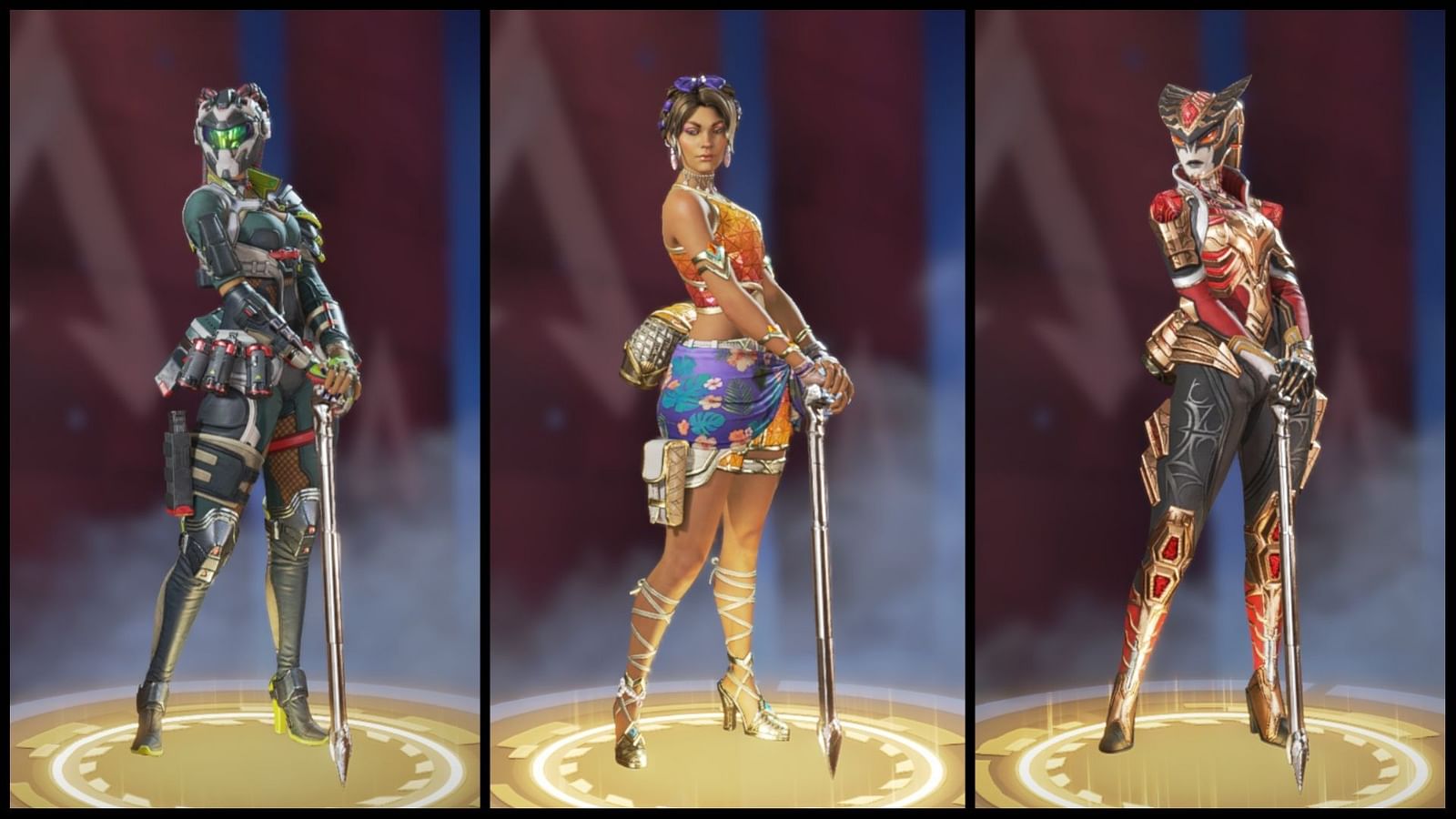 All Loba skins in Apex Legends